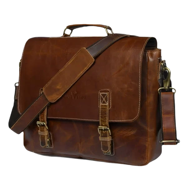 Urban Voyager Full Grain Messenger