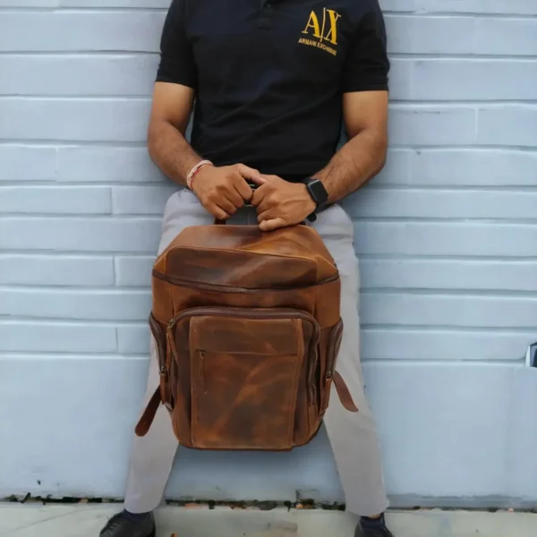 Leather Backpack - SAINT STAG