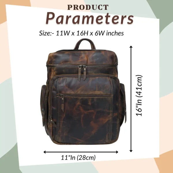 Leather Backpack - SAINT STAG