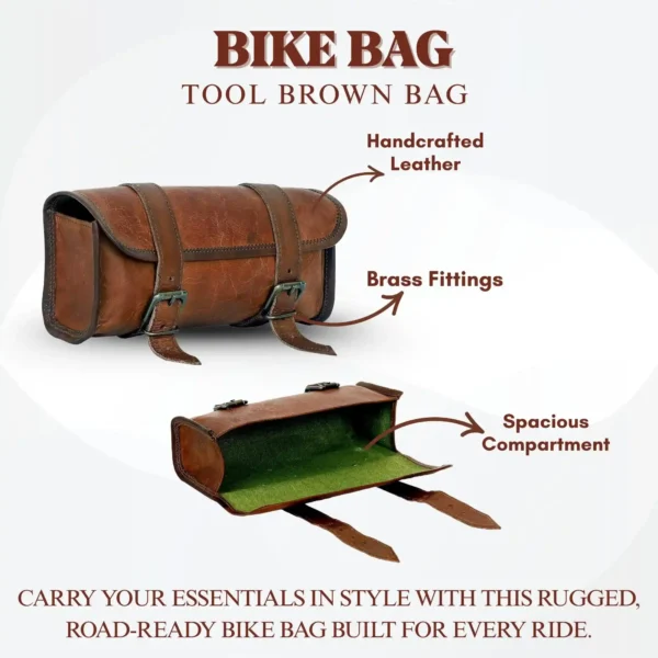 Leather Bike Bag - SAINT STAG