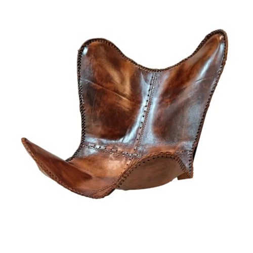 Leather Butterfly Chair Cover - SAINT STAG