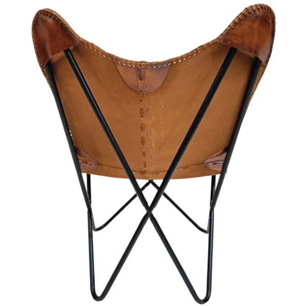 Leather Butterfly Chair - SAINT STAG
