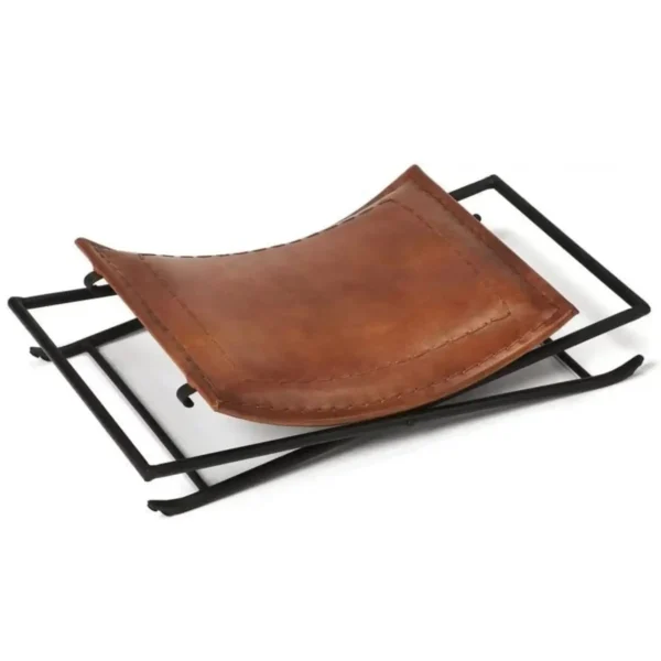 Leather Buttler Stool - SAINT STAG