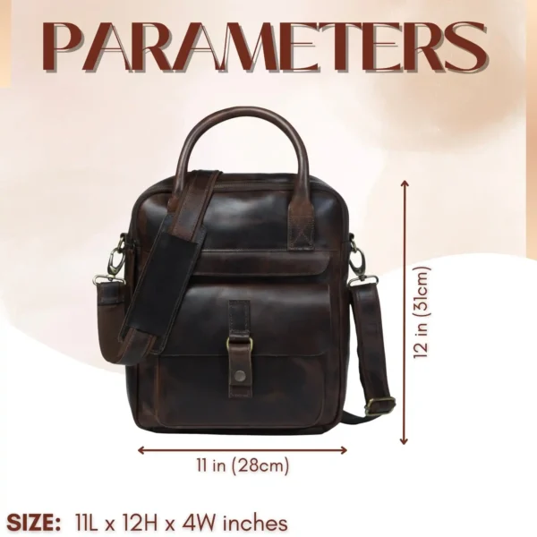Leather Sling Bag - SAINT STAG