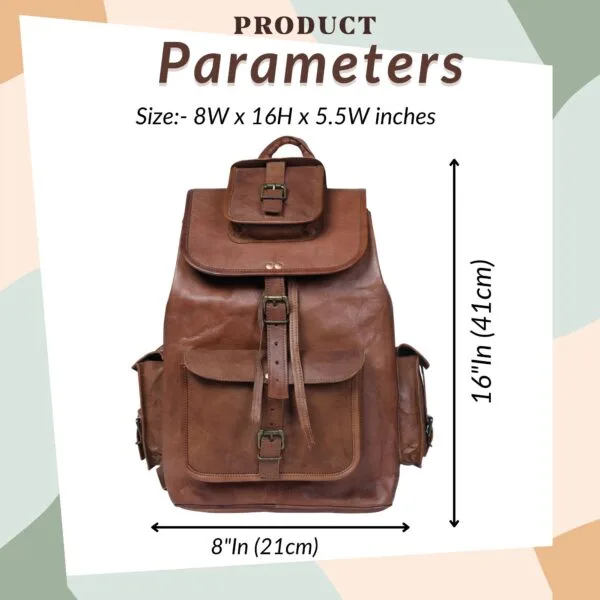 Leather Backpack - SAINT STAG