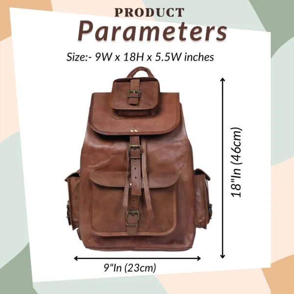 Leather Backpack - SAINT STAG