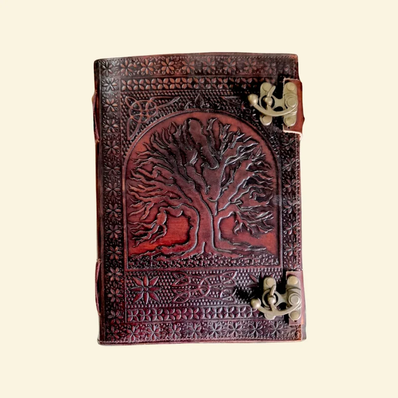 Deepwood Yggdrasil Leather Journal