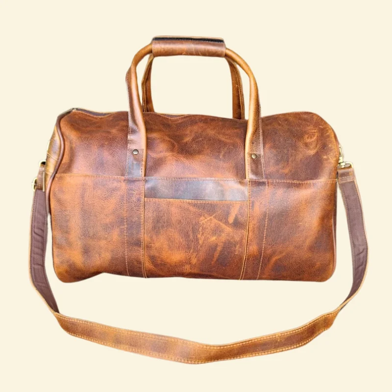 Expeditionary Leather Weekender