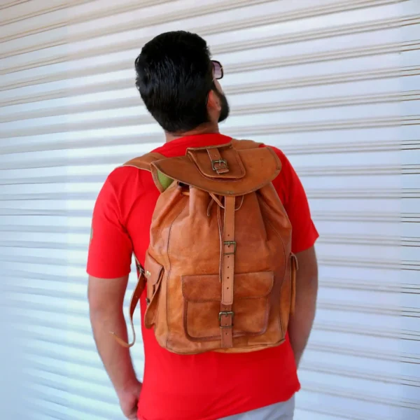 Leather Backpack - SAINT STAG
