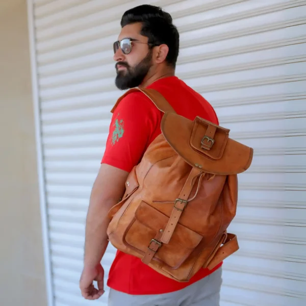 Leather Backpack - SAINT STAG
