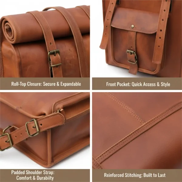 Leather Backpack - SAINT STAG