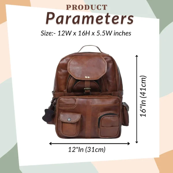Leather Backpack - SAINT STAG