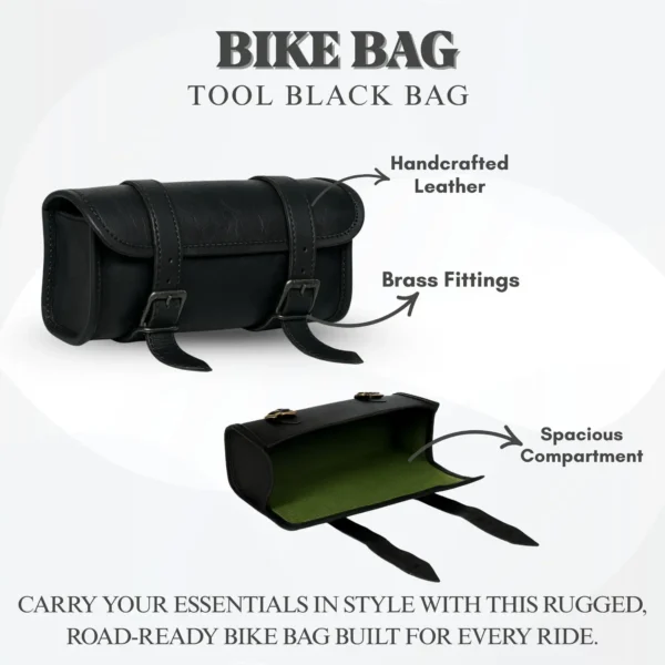 Leather Bike Bag - SAINT STAG