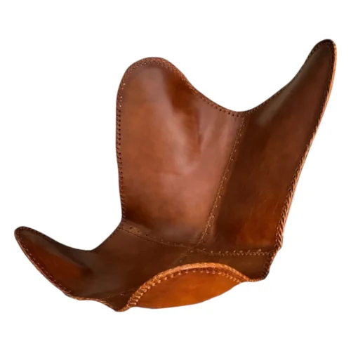 Leather Butterfly Chair Cover - SAINT STAG