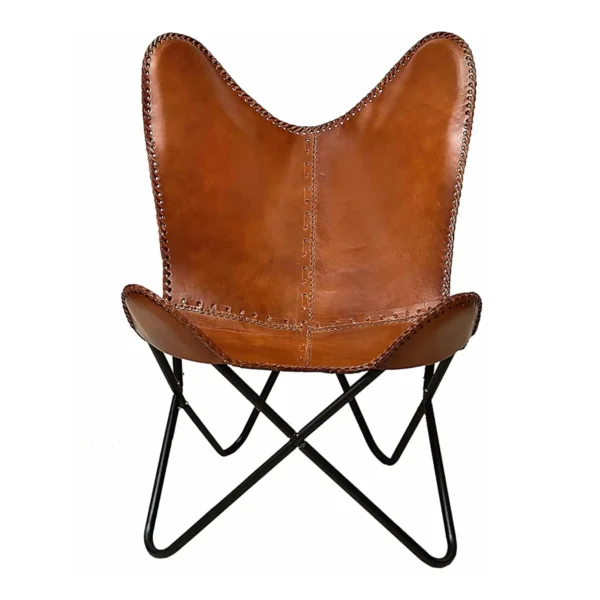 Leather Butterfly Chair Cover - SAINT STAG