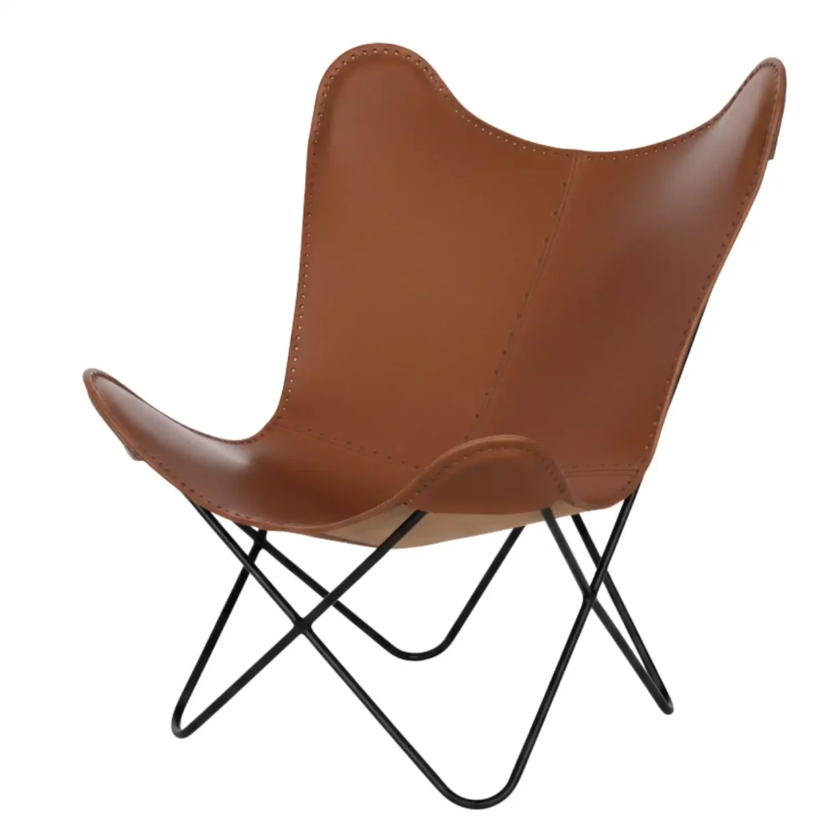 Leather Butterfly Chair - SAINT STAG