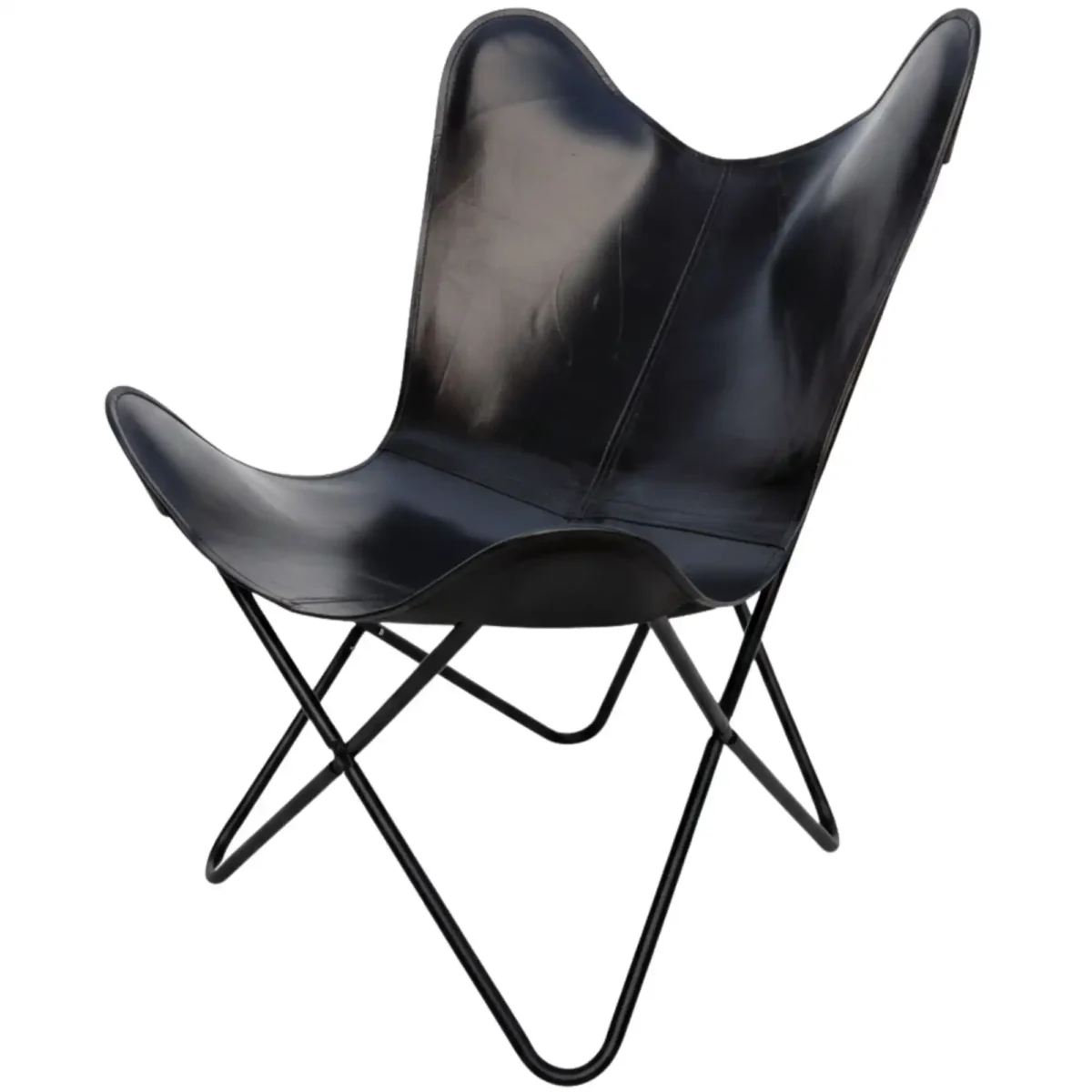 Leather Butterfly Chair - SAINT STAG