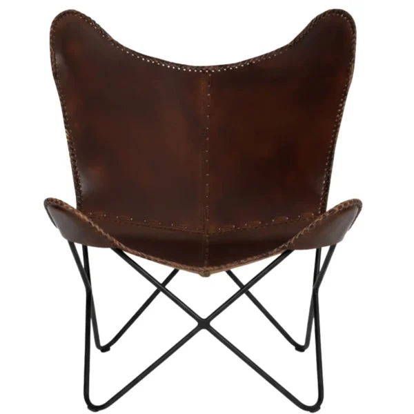 Leather Butterfly Chair - SAINT STAG