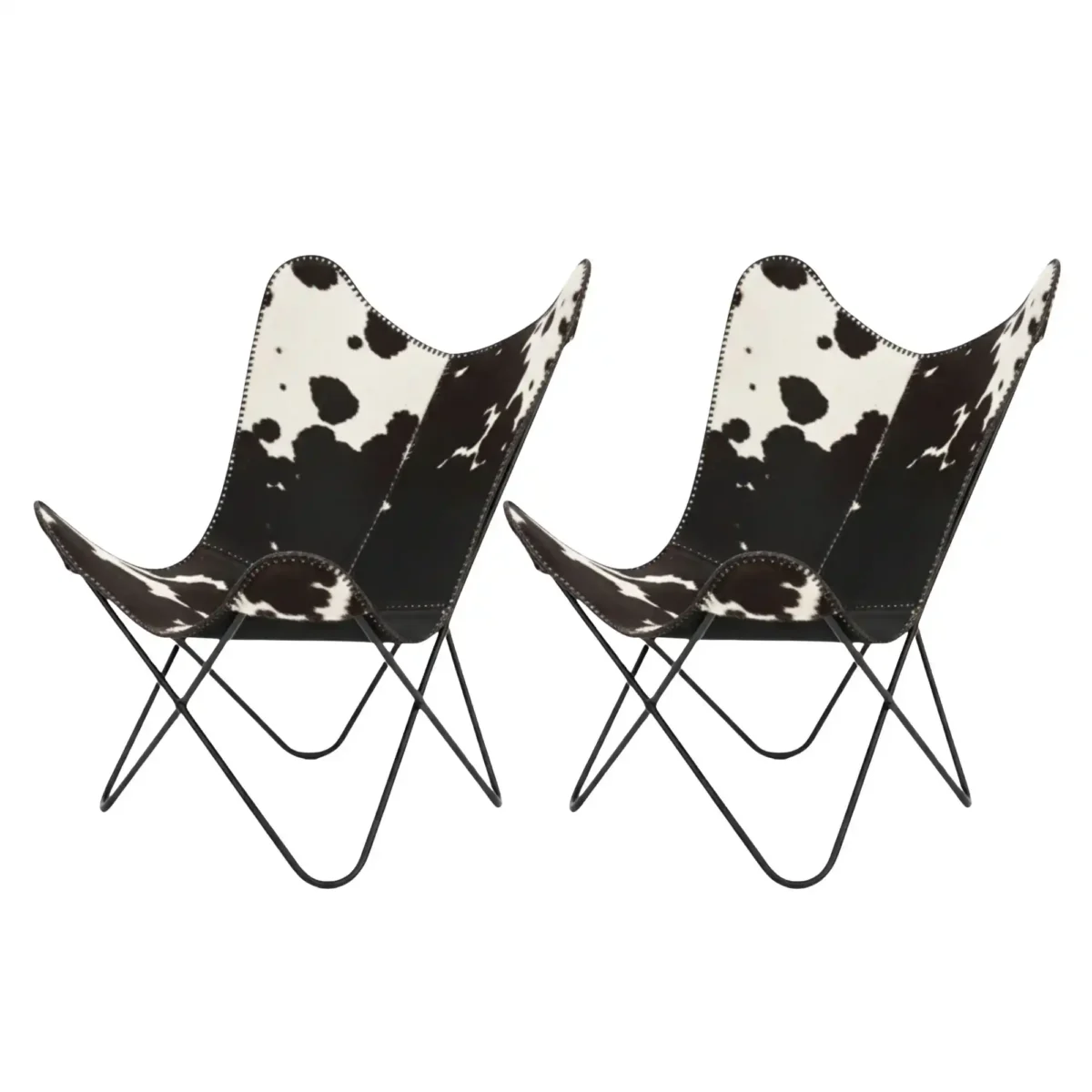 Leather Butterfly Chair - SAINT STAG