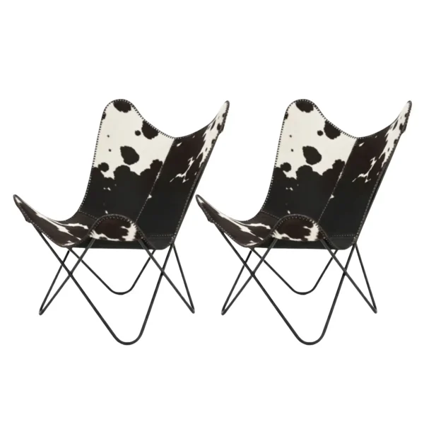 Leather Butterfly Chair - SAINT STAG