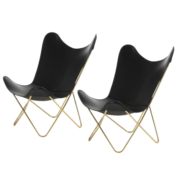 Leather Butterfly Chair - SAINT STAG