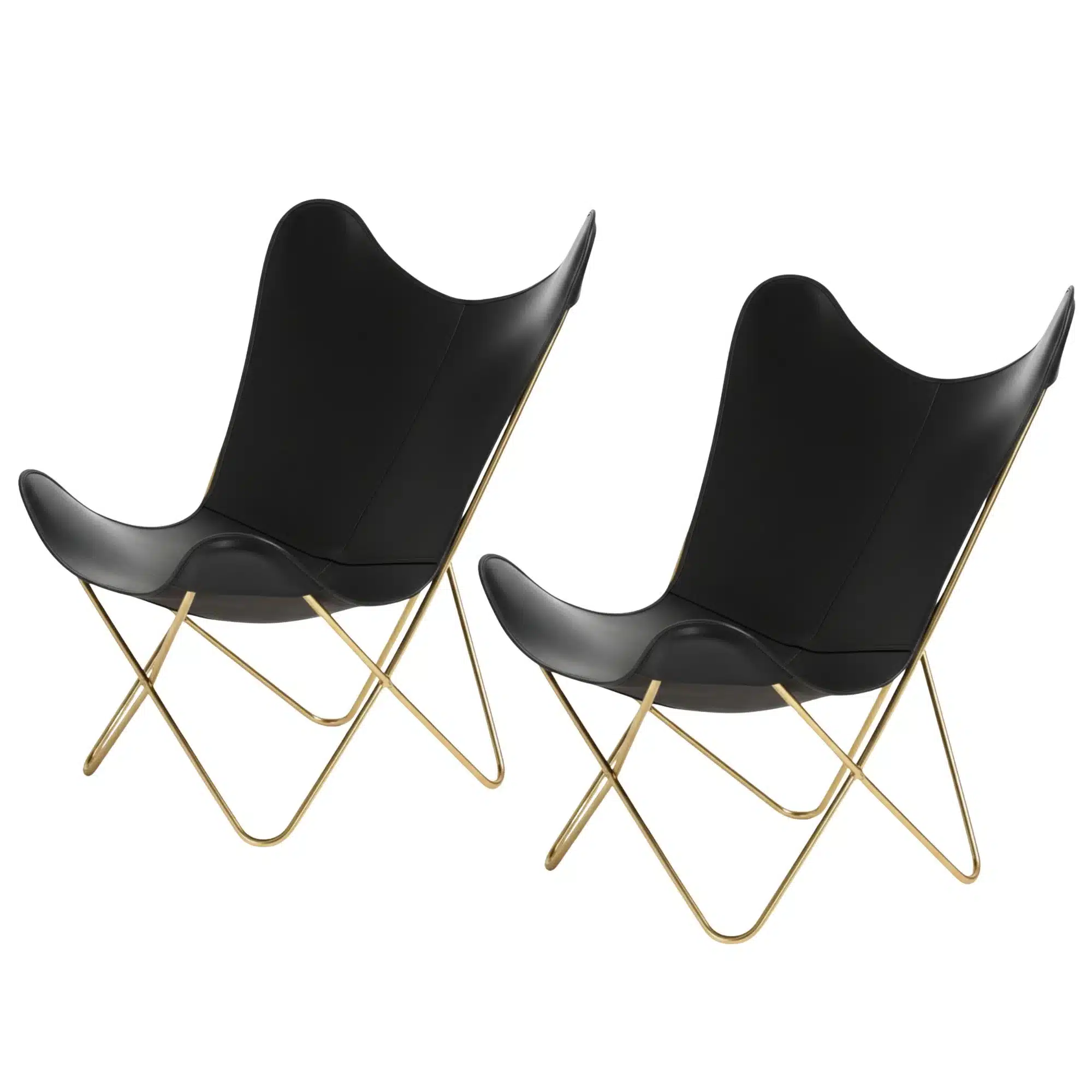 Leather Butterfly Chair - SAINT STAG