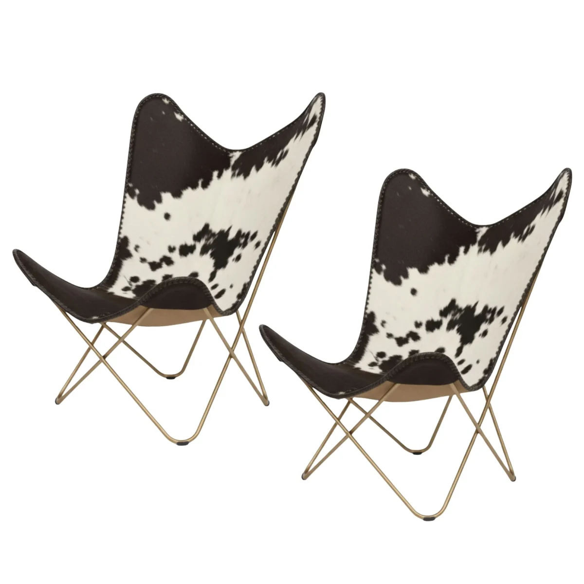 Leather Butterfly Chair - SAINT STAG