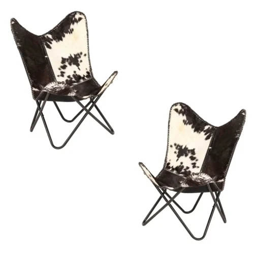 Leather Butterfly Chair - SAINT STAG