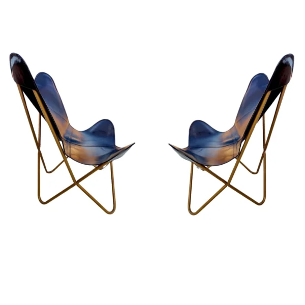 Leather Butterfly Chair - SAINT STAG