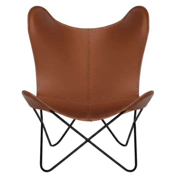 Leather Butterfly Chair - SAINT STAG