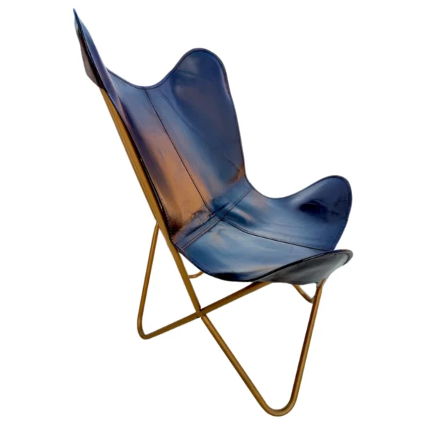 Leather Butterfly Chair - SAINT STAG