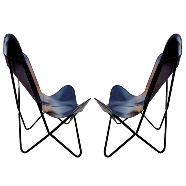 Leather Butterfly Chair - SAINT STAG