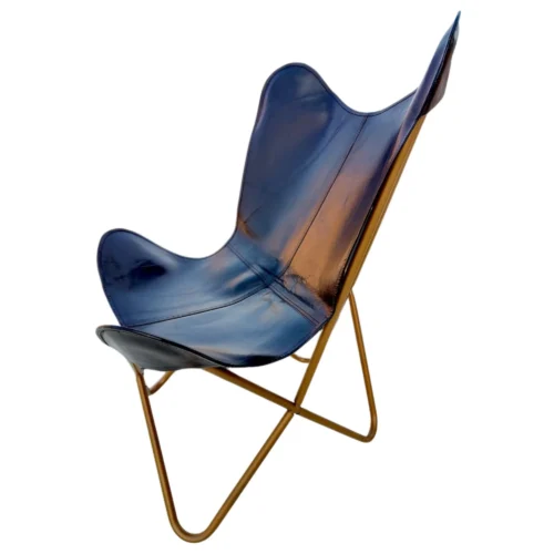 Leather Butterfly Chair - SAINT STAG