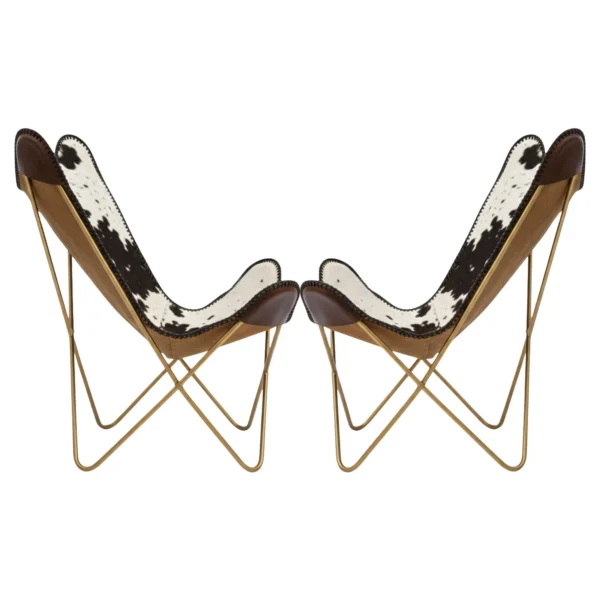 Leather Butterfly Chair - SAINT STAG