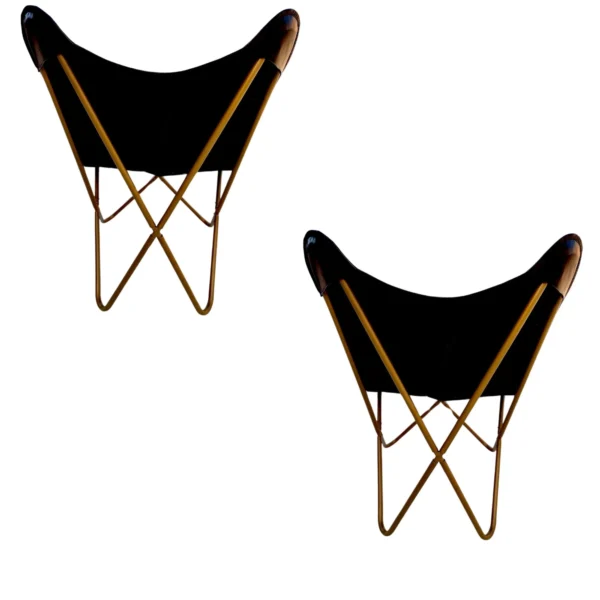 Leather Butterfly Chair - SAINT STAG