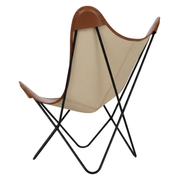 Leather Butterfly Chair - SAINT STAG