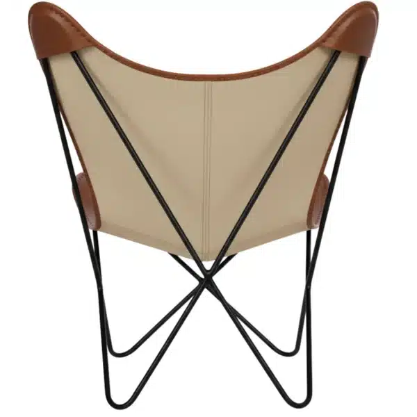 Leather Butterfly Chair - SAINT STAG