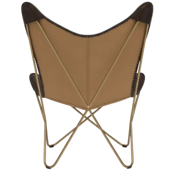 Leather Butterfly Chair - SAINT STAG