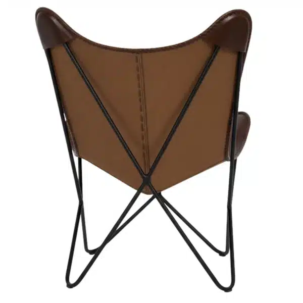 Leather Butterfly Chair - SAINT STAG