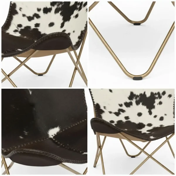 Leather Butterfly Chair - SAINT STAG