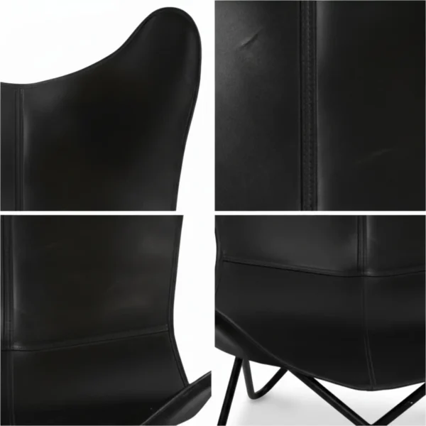 Leather Butterfly Chair - SAINT STAG