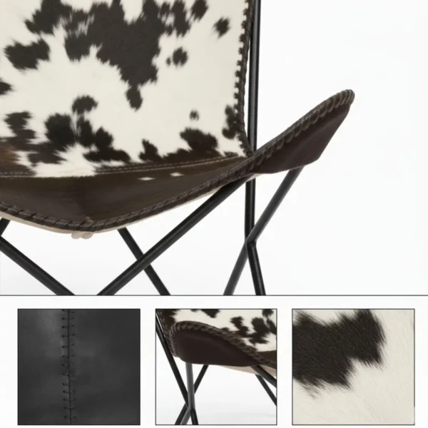 Leather Butterfly Chair - SAINT STAG