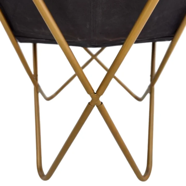 Leather Butterfly Chair - SAINT STAG