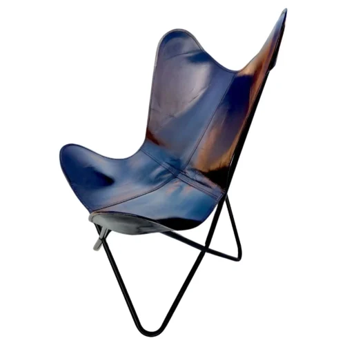 Leather Butterfly Chair - SAINT STAG
