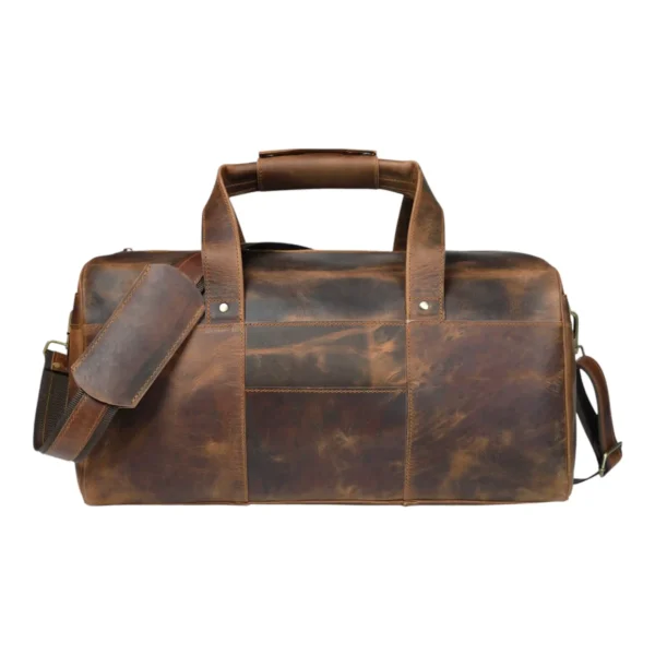 Leather Duffle Bag - SAINT STAG