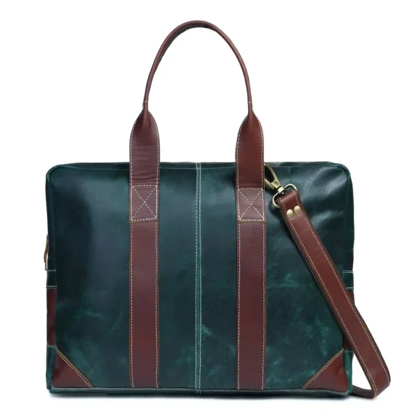 Leather Messenger Bag - SAINT STAG