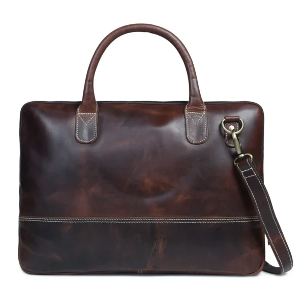 Leather Messener Bag - SAINT STAG