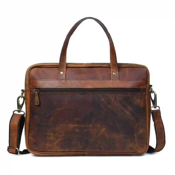 Leather Messenger Bag - SAINT STAG