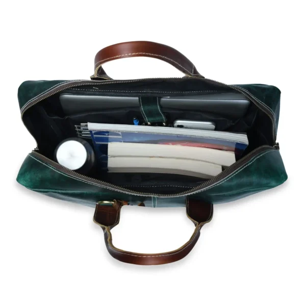 Leather Messenger Bag - SAINT STAG