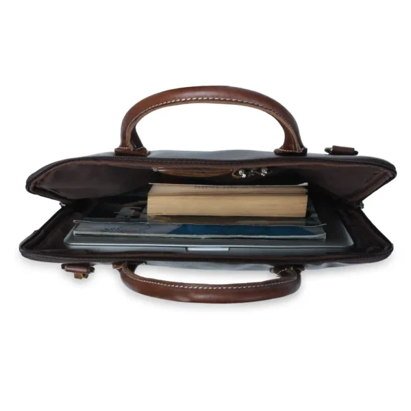 Leather Messener Bag - SAINT STAG